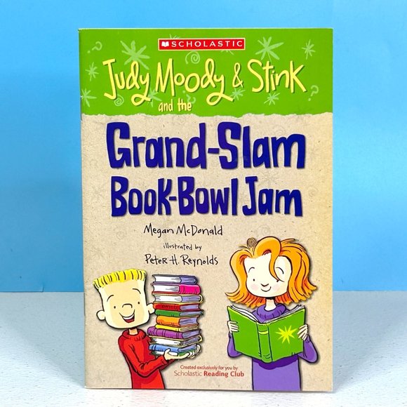 Judy Moody & Stink and the Grand-Slam Book-Bowl Jam Paperback Book Scholastic‎ - Picture 1 of 3